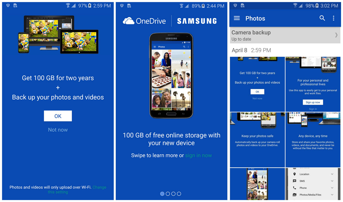 Microsoft bất ngờ
ngừng cung cấp 100GB miễn phí trên OneDrive cho người dùng
smartphone Galaxy mới?