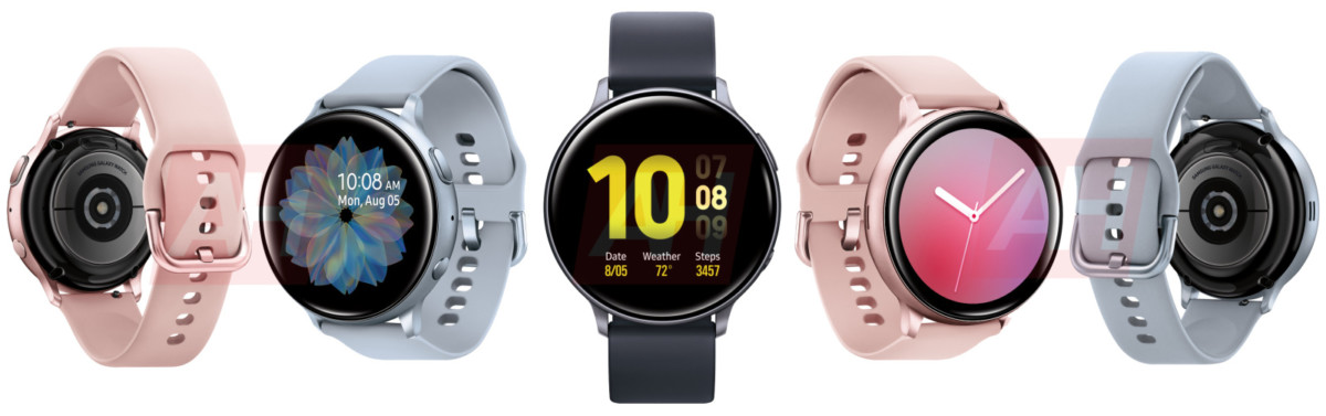 Rò rỉ toàn bộ các phiên bản và tùy chọn màu sắc
của Galaxy Watch Active 2