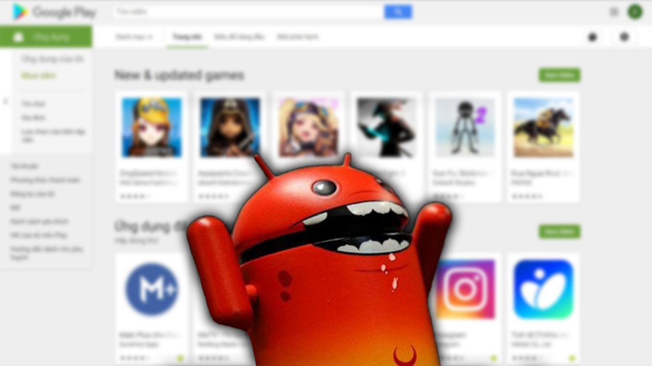 Phát hiện 205 ứng
dụng độc hại với hơn 32 triệu lượt tải về trên Google Play
chỉ trong một tháng qua