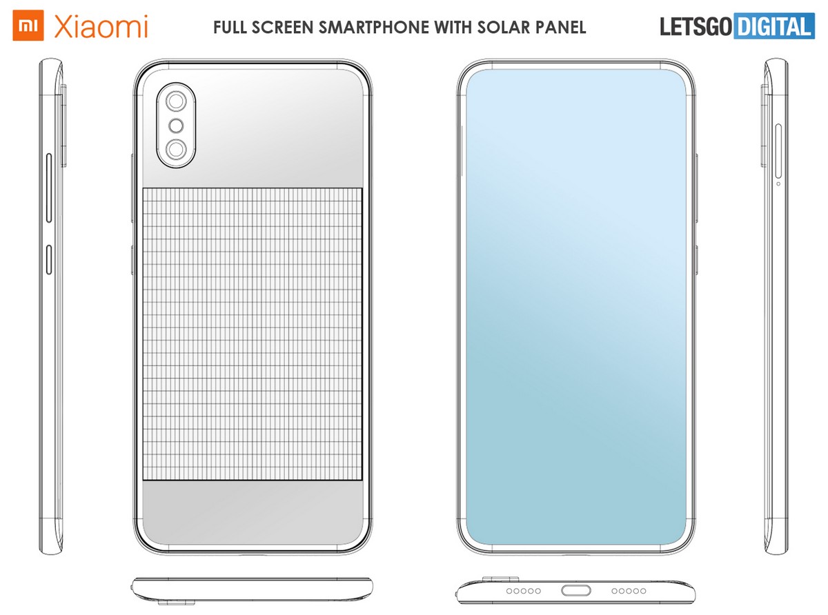 Xiaomi đăng ký bằng
sáng chế cho smartphone có pin năng lượng mặt trời