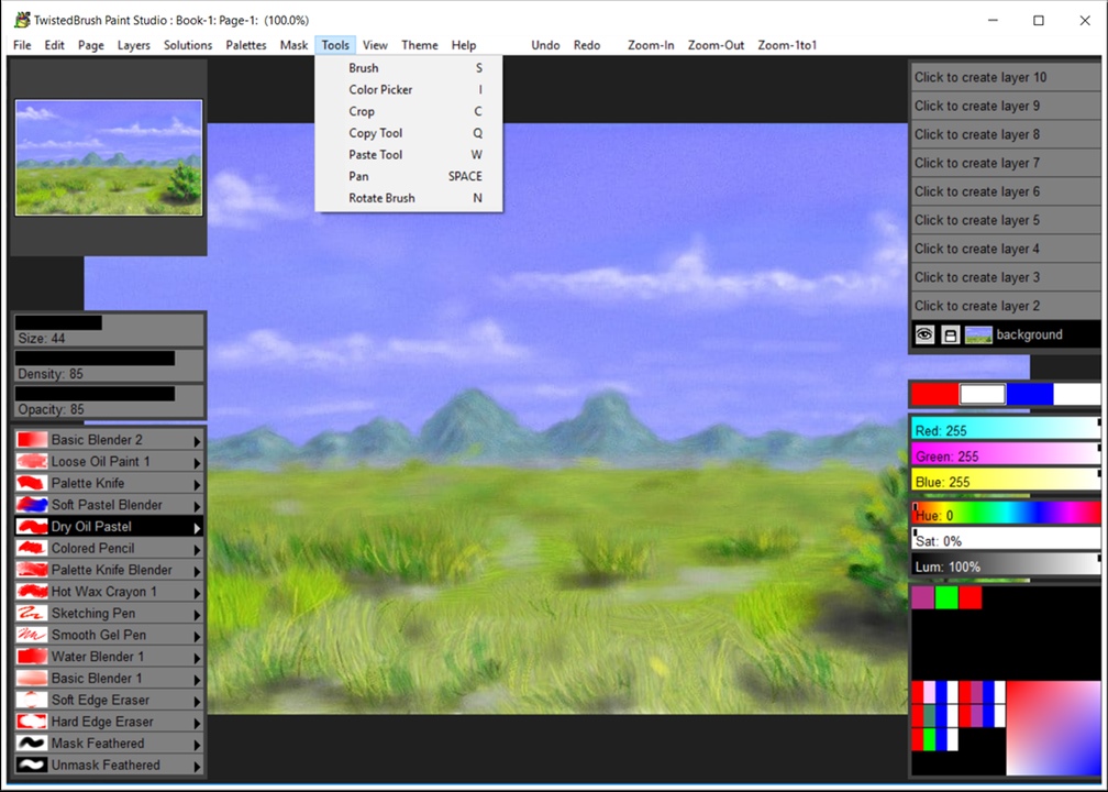 Nhanh tay tải về miễn phí TwistedBrush Paint
Studio: Phần mềm thay thế Microsoft Paint hỗ trợ vẽ nâng cao
trị giá 29 USD