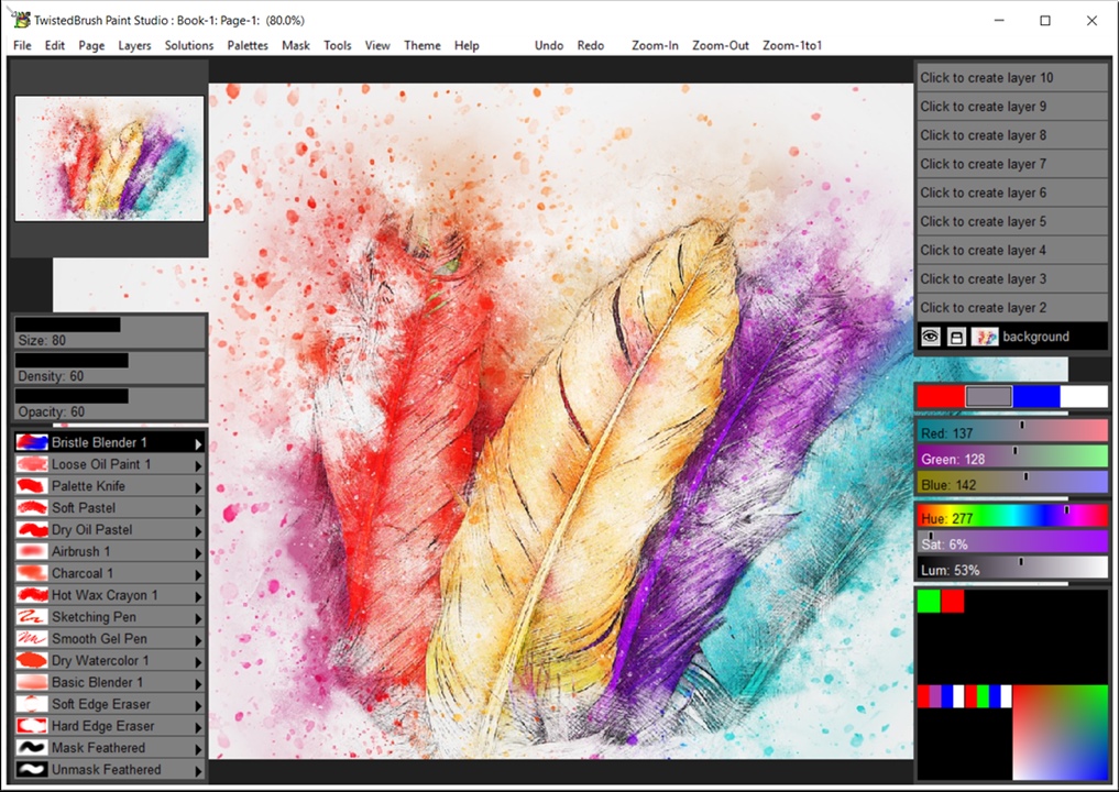 Nhanh tay tải về miễn phí TwistedBrush Paint Studio:
Phần mềm thay thế Microsoft Paint hỗ trợ vẽ nâng cao trị giá
29 USD