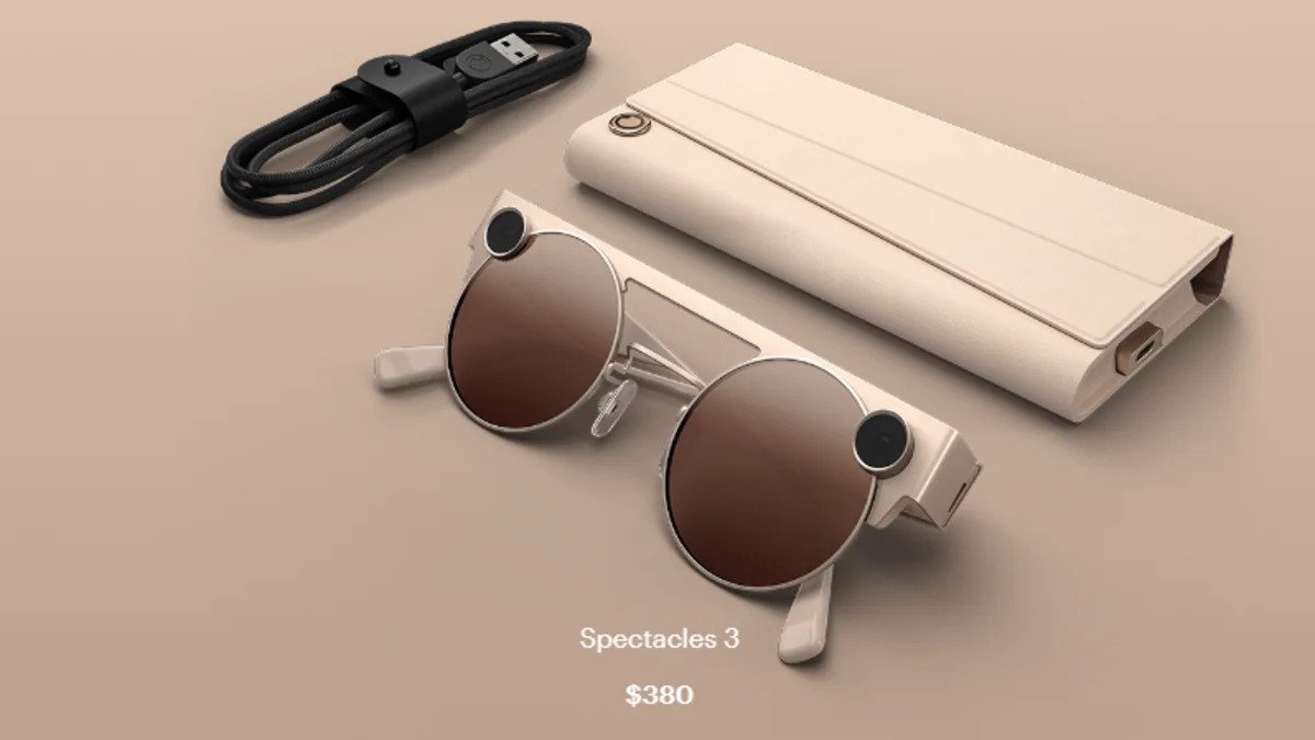 Snapchat ra mắt kính
thông minh Spectacles 3: Thiết kế mới, 2 camera hai bên, giá
380 USD