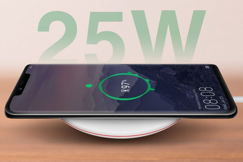 Huawei Mate 30 Pro sẽ
trang bị sạc không dây lên tới 25W, nhanh như sạc có dây của
Galaxy Note 10?