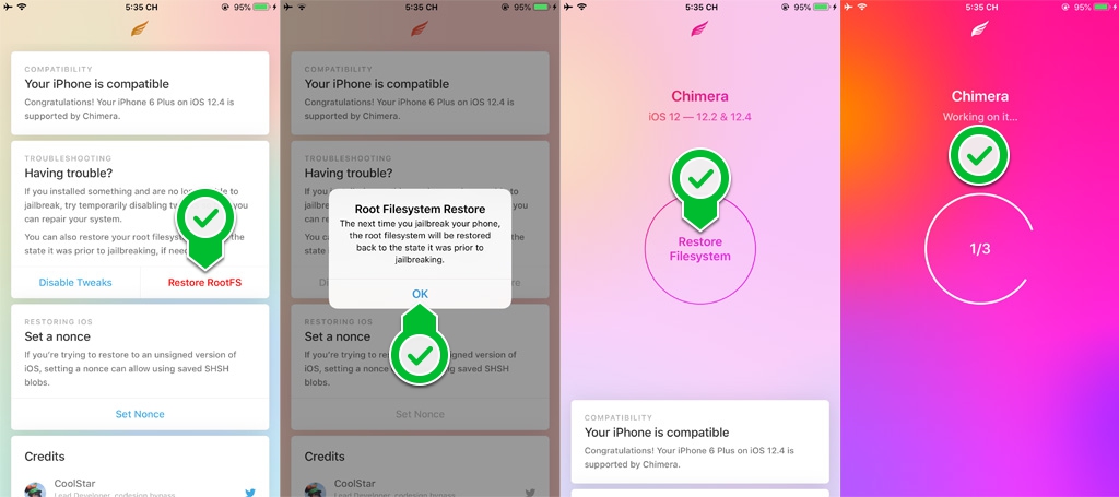 Hướng dẫn xóa
jailbreak iOS 12.4 trên iPhone, iPad sử dụng unc0ver và
Chimera