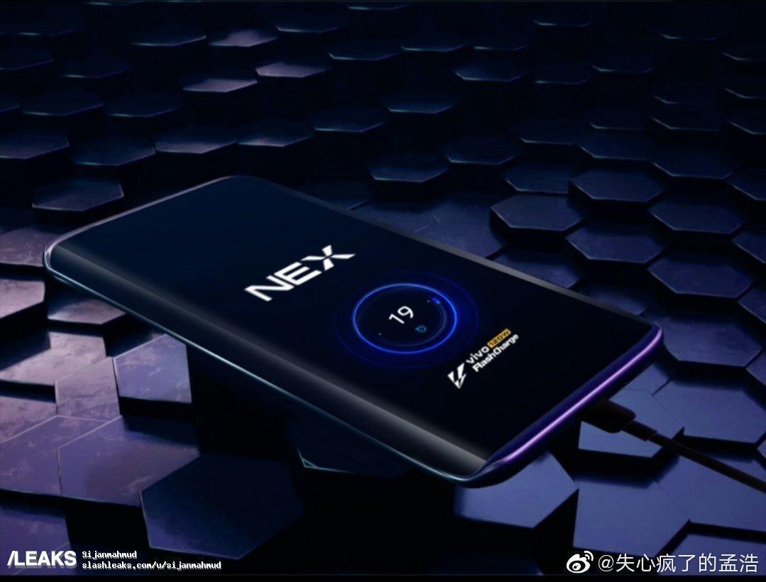 Vivo NEX 3 sẽ sở hữu
viên pin 6400mAh và hỗ trợ sạc nhanh SuperFlash Charge
120W?