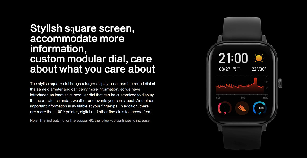 Đối tác của Xiaomi ra mắt smartwatch Amazfit GTS
với thiết kế giống hệt Apple Watch Series 4, giá chỉ bằng
1/3