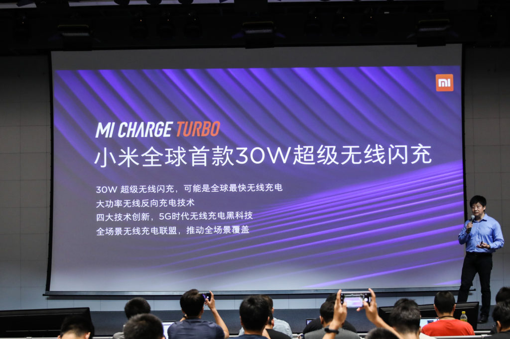 Xiaomi trình làng
công nghệ sạc không dây đầu tiên trên thế giới đạt công suất
30W