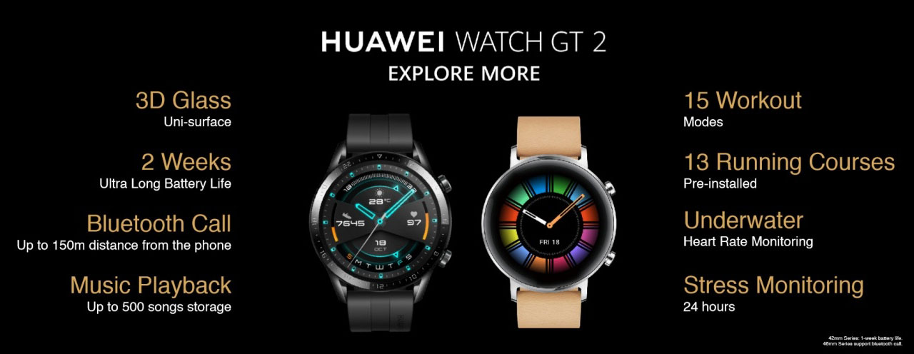 Huawei Watch GT 2
chính thức ra mắt: Chạy LiteOS, pin lên đến 2 tuần, giá từ
253 USD