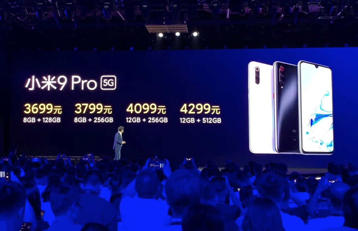 Xiaomi Mi 9 Pro 5G
chính thức ra mắt với Snapdragon 855+, sạc không dây 30W
nhanh nhất thế giới, kết nối 5G, giá từ 520 USD