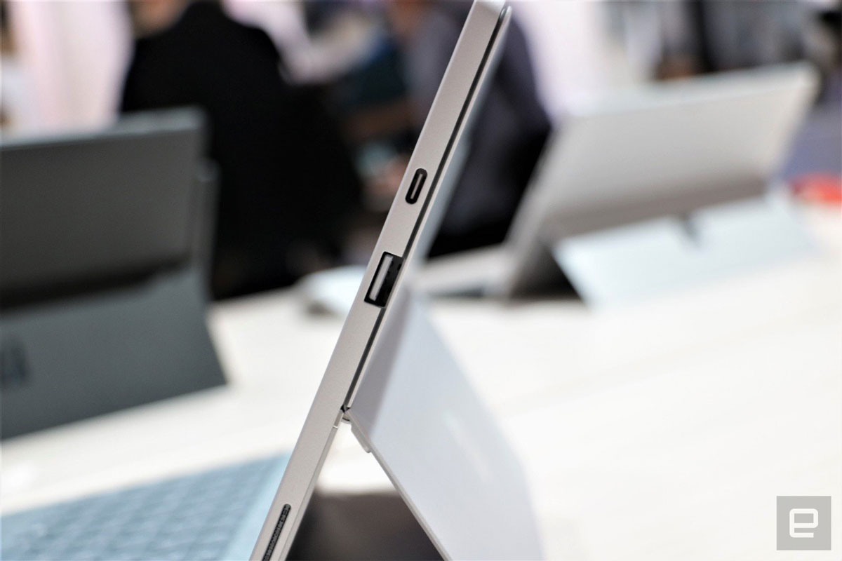 Surface Pro 7 chính
thức ra mắt: Bổ sung cổng USB Type-C, chip Intel thế hệ 10,
giá từ 749 USD