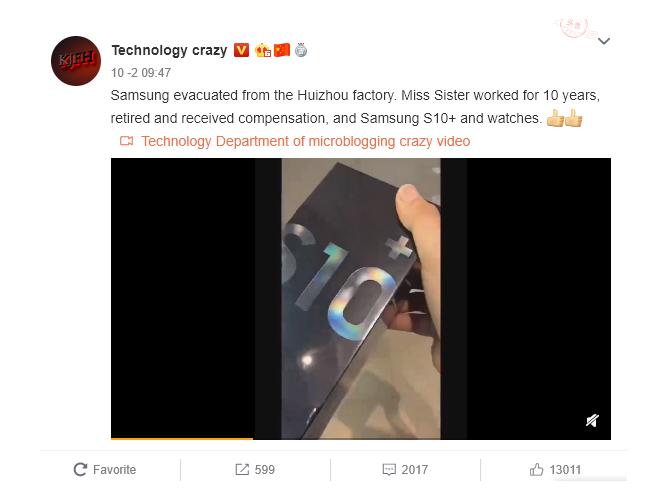 Đền bù nhân viên bị
sa thải theo kiểu Samsung: Tặng miễn phí Galaxy S10+,
smartwatch và có cả tiền mặt