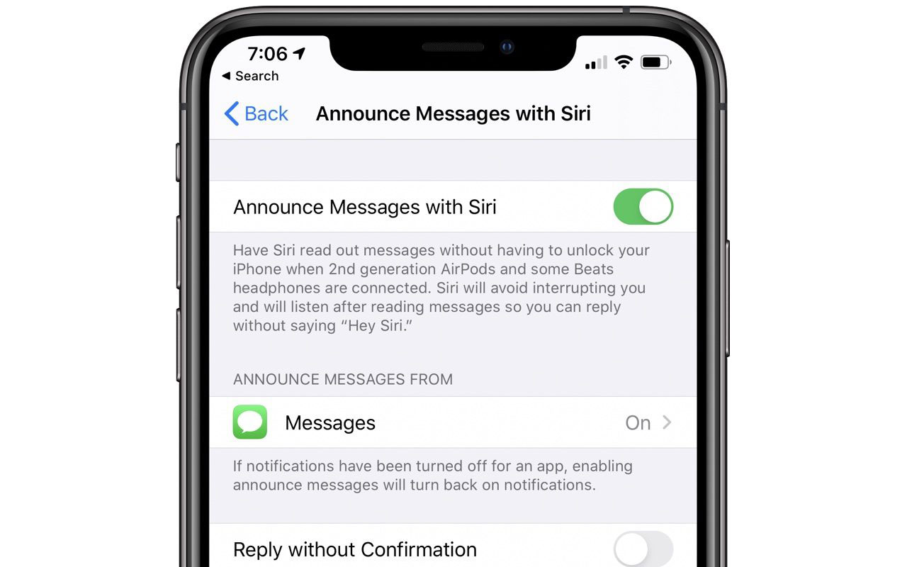 Hướng dẫn bật tính
năng Announce Messages hỗ trợ nghe và trả lời tin nhắn trực
tiếp với AirPods 2, Powerbeats Pro trên iOS 13.2