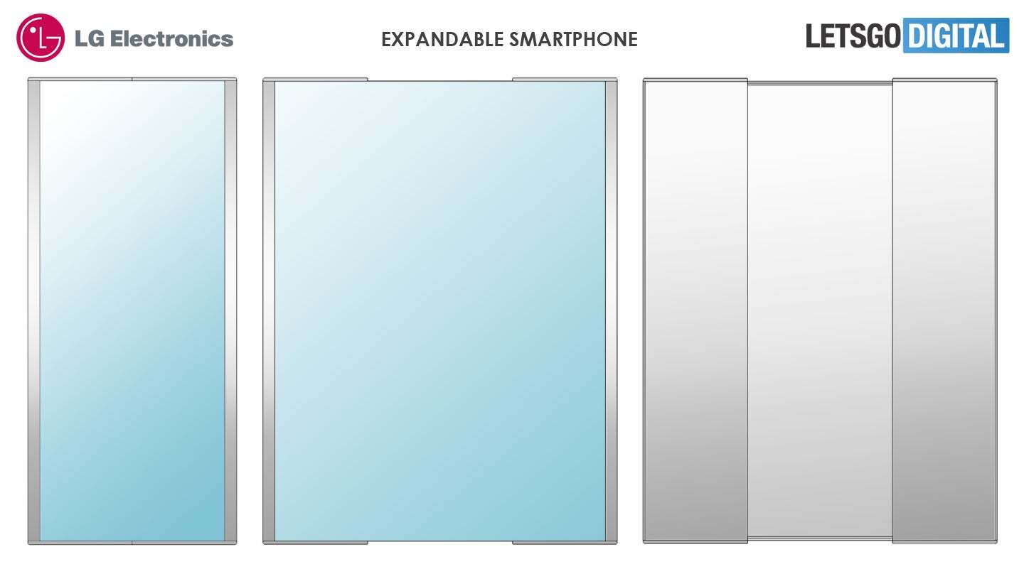 Lộ bằng sáng chế mới
của LG với thiết kế smartphone có màn hình cuộn lại được