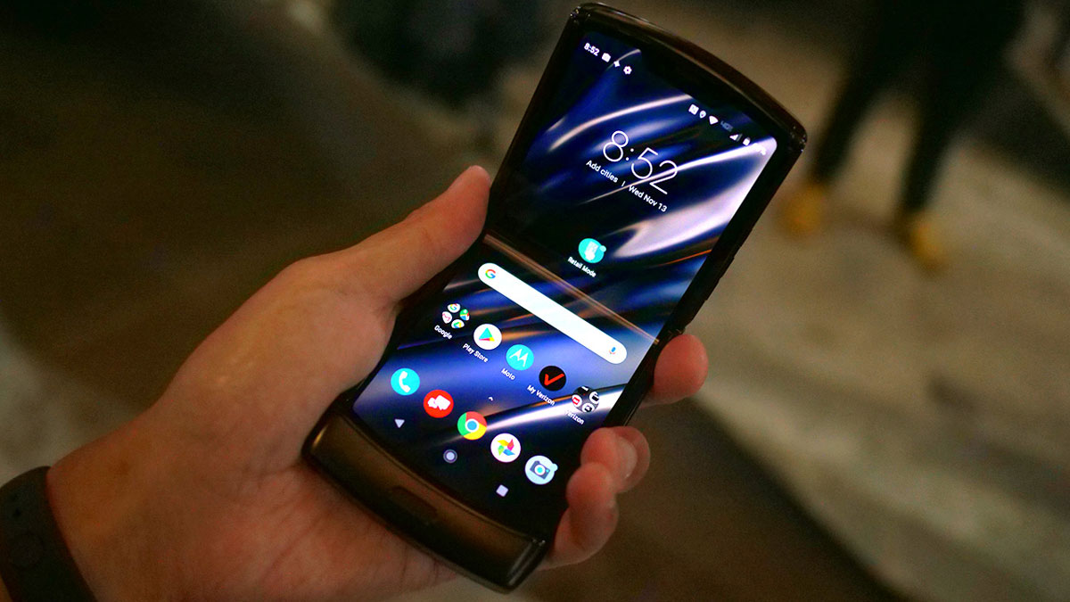  Huawei lộ thiết kế
smartphone màn hình gập giống Motorola Razr 2019