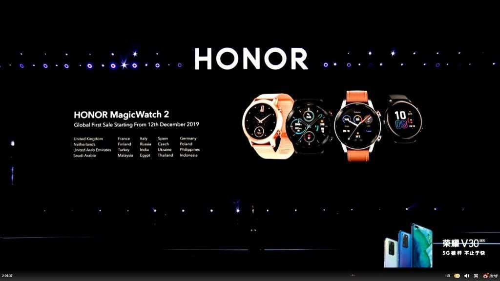 Huawei ra mắt
Smartwatch Honor Magic Watch 2 với chip Kirin A1, chạy
LiteOS, giá từ 3.6 triệu