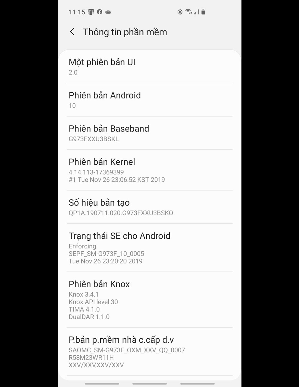Samsung chính thức
cập nhật Android 10 cho Galaxy S10 series tại Việt Nam