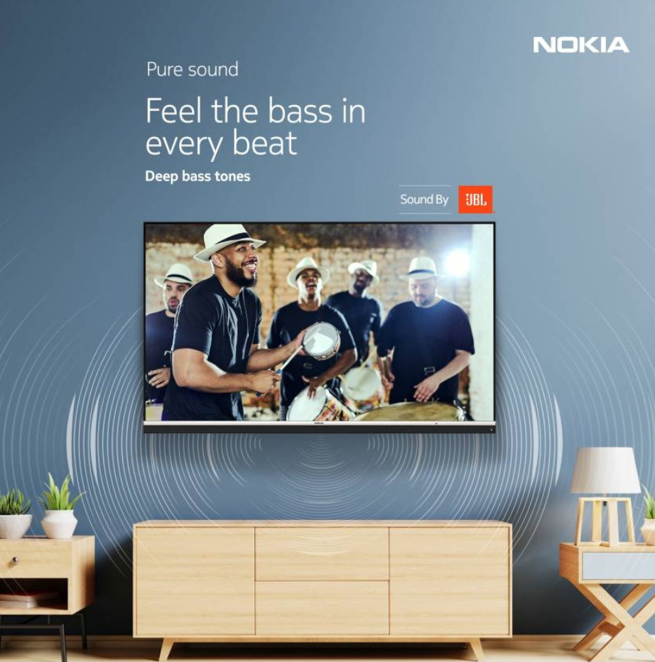 Nokia chính thức ra
mắt Smart TV 55 inch với màn hình 4K UHD và JBL Audio tại Ấn
Độ