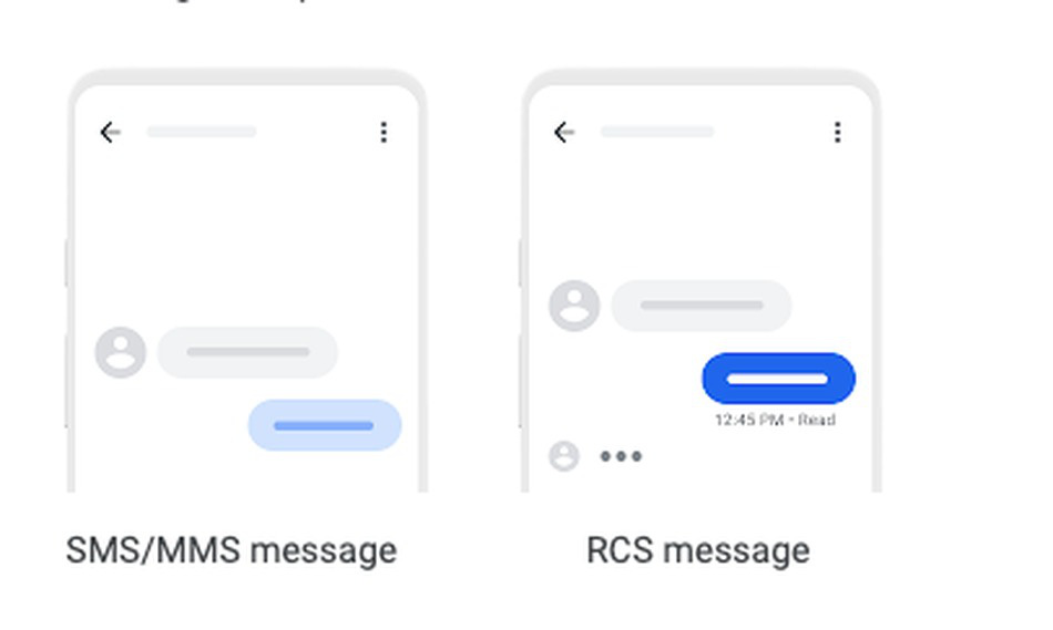 Android nay đã có thể
nhắn tin như iMessage, nhưng chưa nhắn được cho người dùng
iMessage