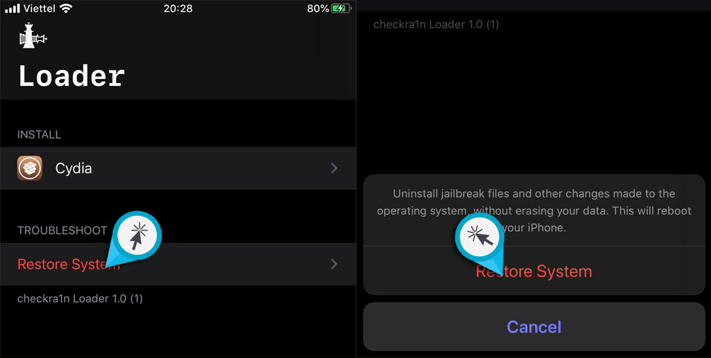 Hướng dẫn xóa
jailbreak iOS 13.3 trên iPhone, iPad bằng công cụ Checkra1n
Jailbreak iOS