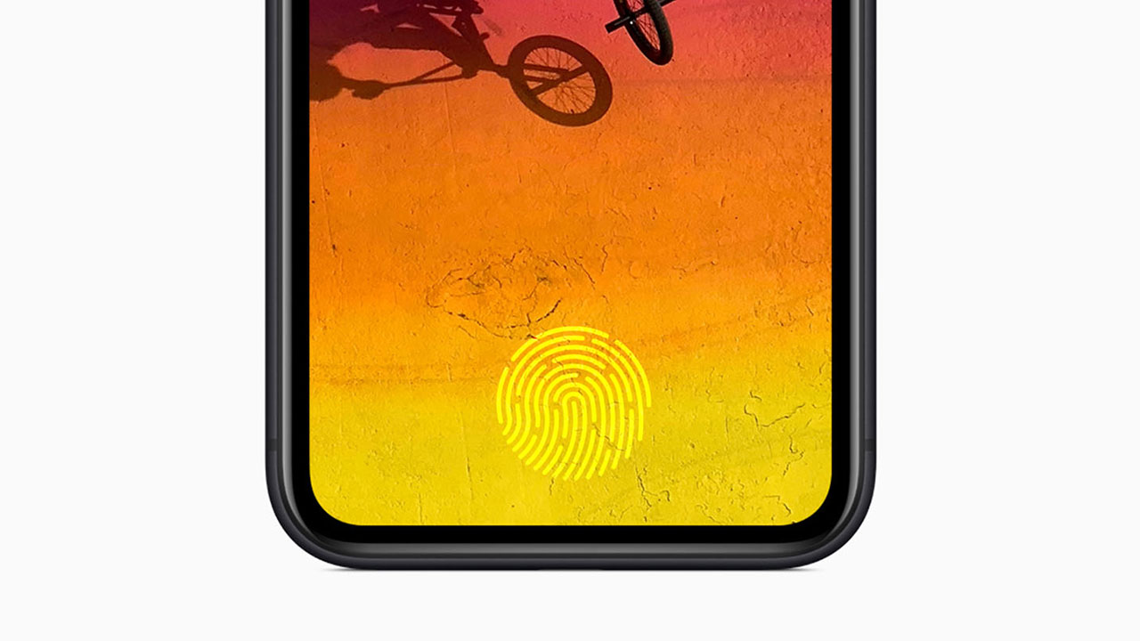 Apple được cấp bằng
sáng chế cảm biến vân tay Touch ID trong màn hình, sẽ xuất
hiện trên iPhone 2021?