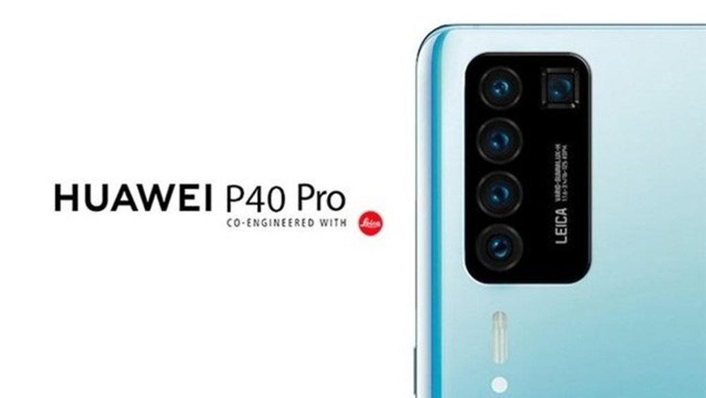 Rò rỉ hình ảnh cho thấy Huawei P40 Pro sẽ sở hữu 5 camera sau cùng màn hình không tai thỏ