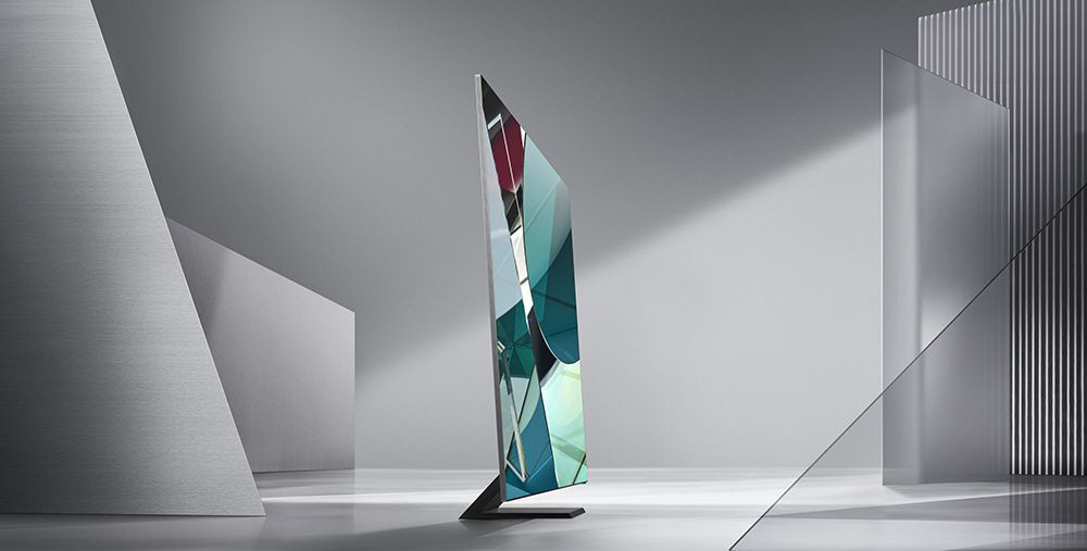 Samsung hé lộ thông
tin đầu tiên về TV 8K 'không viền', mỏng 2.3mm, tỷ
lệ màn hình trên mặt trước 99%