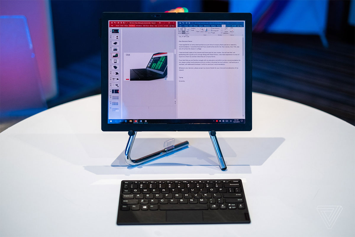 [CES 2020] Lenovo ra
mắt ThinkPad X1 Fold với màn hình OLED gập, giá gần 60 triệu
đồng
