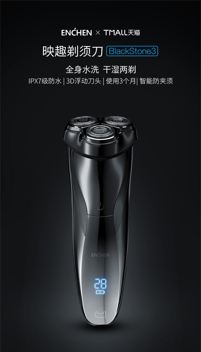 Xiaomi ra mắt máy cạo
râu Enchen BlackStone 3: Kháng nước, pin 2 tháng, cổng
USB-C, giá 330.000 đồng
