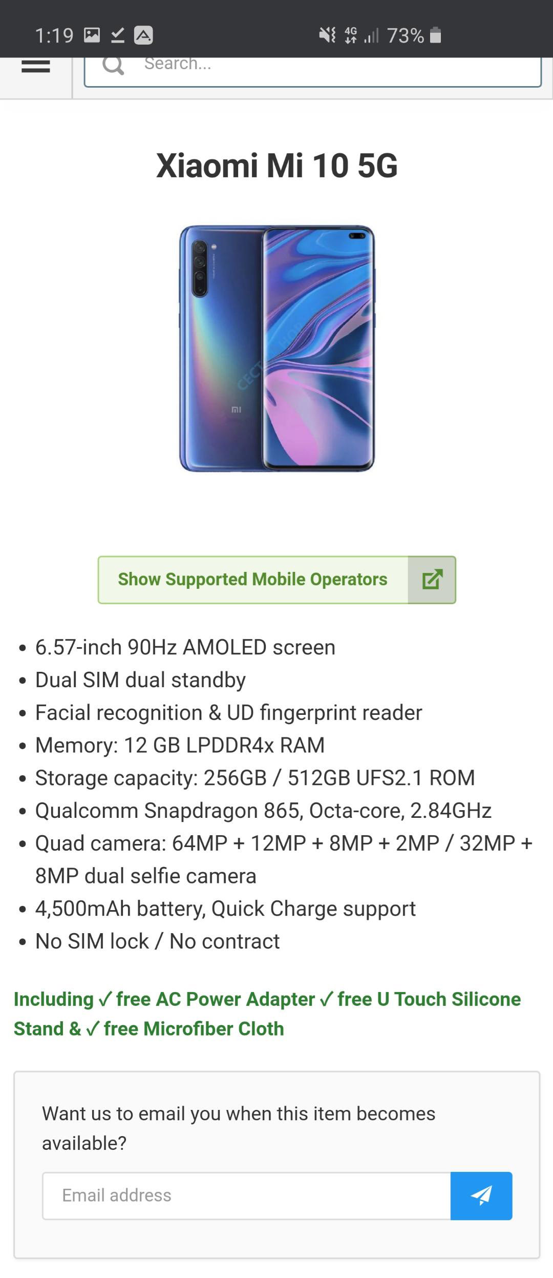 Xiaomi Mi 10 lộ toàn bộ thông số cấu hình với
Snapdragon 865, màn hình 90Hz, giá từ 15.5 triệu