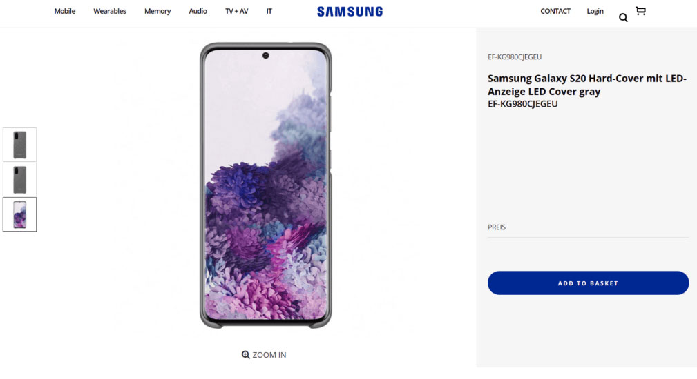 Samsung vừa bất ngờ
để lộ hình ảnh của Galaxy S20 sắp ra mắt