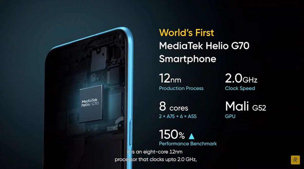 OPPO chính thức ra
mắt Realme C3 với chip Helio G70, camera kép, pin 5000mAh,
giá từ 2.3 triệu đồng