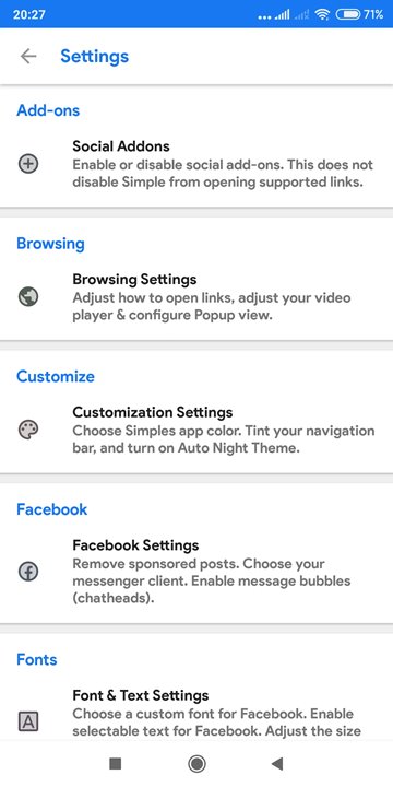 Simple Pro for Facebook: Ứng dụng thay thế
Facbook chính chủ hỗ trợ chặn quảng cáo, tùy biến giao
diện,... đang miễn phí trong thời gian ngắn
