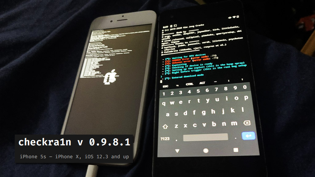 Checkra1n cập nhật phiên bản 0.9.8.1, hỗ trợ Project Sandcastle cài đặt Android trên iPhone