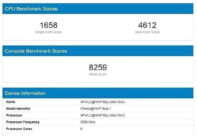 Chip Apple A14 Bionic
lộ điểm hiệu năng trên Geekbench, đánh bại Snapdragon 865