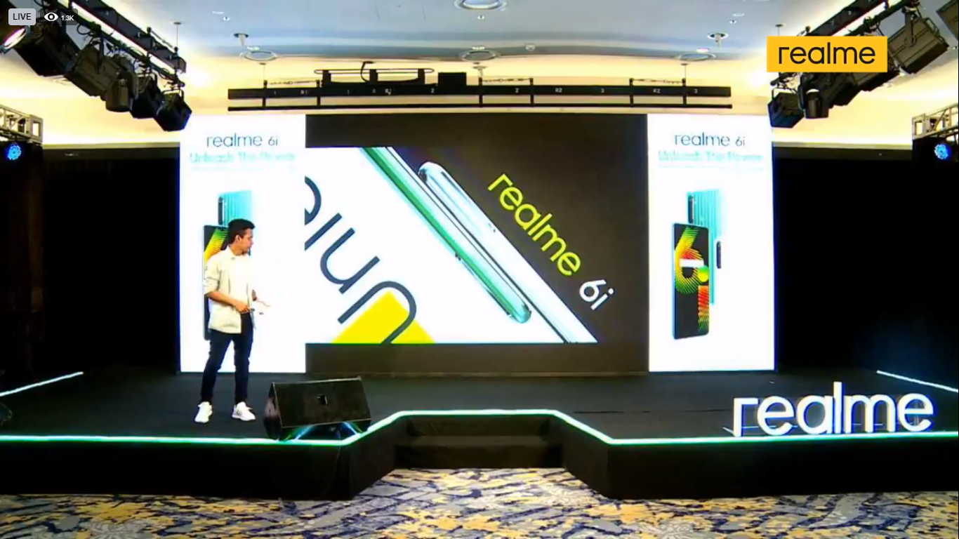 Realme 6i chính thức ra mắt với 5 camera, màn hình giọt nước, chip MediaTek Helio G80, pin 5000 mAh và giá 4.1 triệu VNĐ
