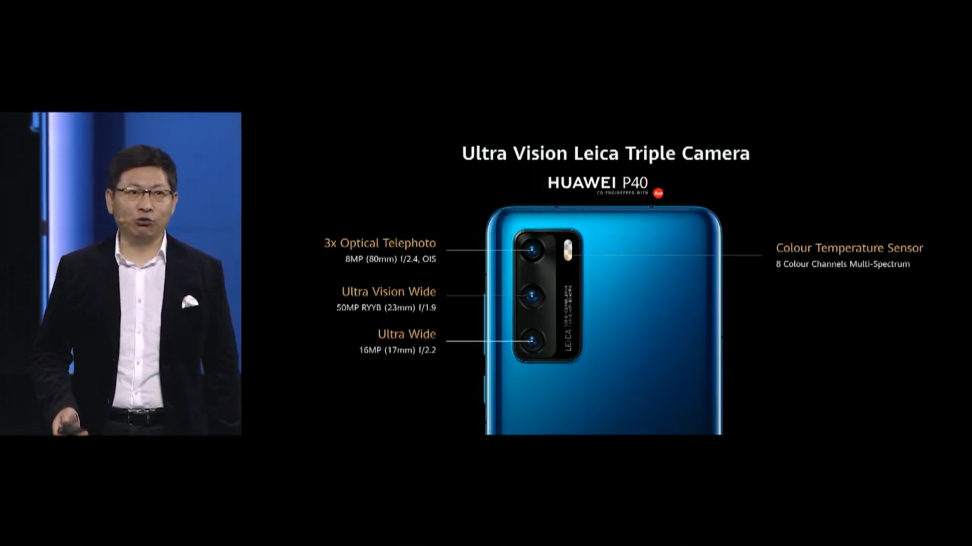 Bộ ba flagship Huawei P40, P40 Pro và P40 Pro+ chính
thức ra mắt, giá từ 799 EUR