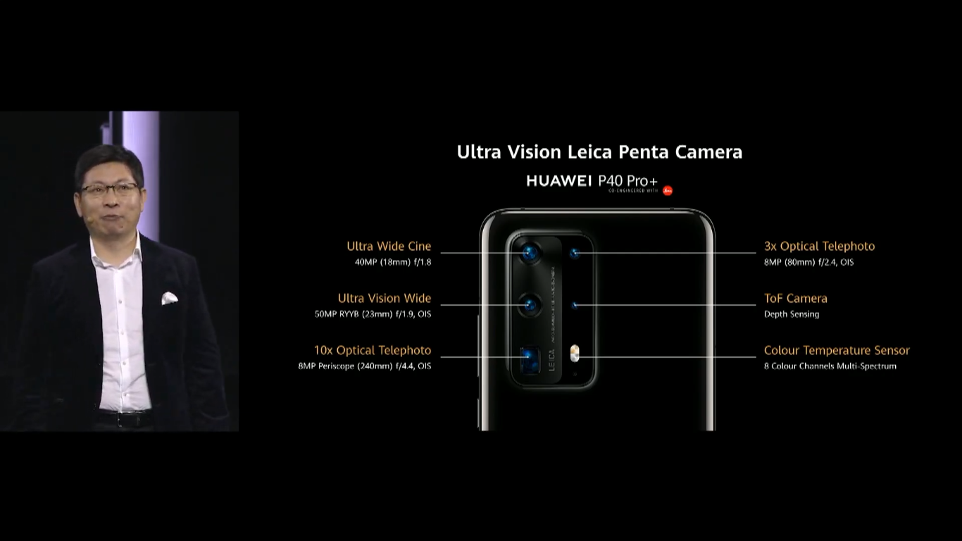 Bộ ba flagship Huawei P40, P40 Pro và P40 Pro+
chính thức ra mắt, giá từ 799 EUR