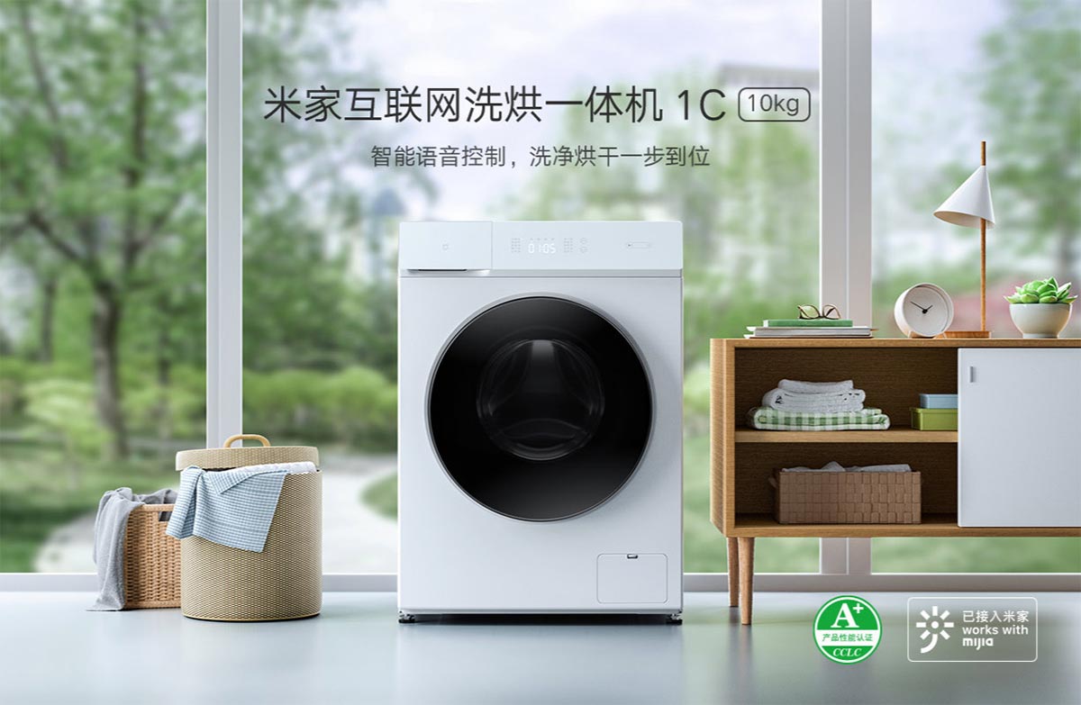 Xiaomi ra mắt máy
giặt sấy MIJIA C1: Điều khiển bằng giọng nói, 10kg, giá chỉ
7 triệu đồng