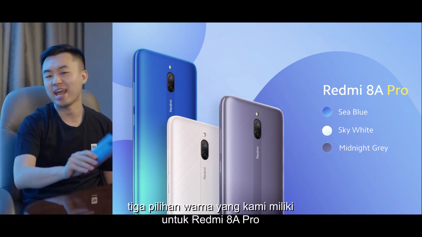 Xiaomi ra mắt Redmi
8A Pro tại Indonesia: Snapdragon 439, màn hình giọt nước
6.22 inch, camera kép, giá từ 2.3 triệu VNĐ