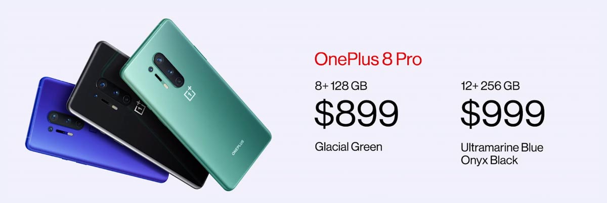 OnePlus 8 và 8 Pro ra
mắt: Màn hình 120Hz, Snapdragon 865, sạc không dây 30W, giá
cao kỷ lục