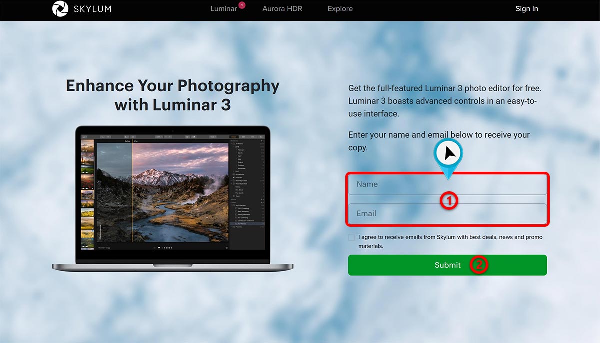 Đang miễn phí Luminar
3: Phần mềm chỉnh sửa ảnh chuyên nghiệp tương tự Adobe
Lightroom