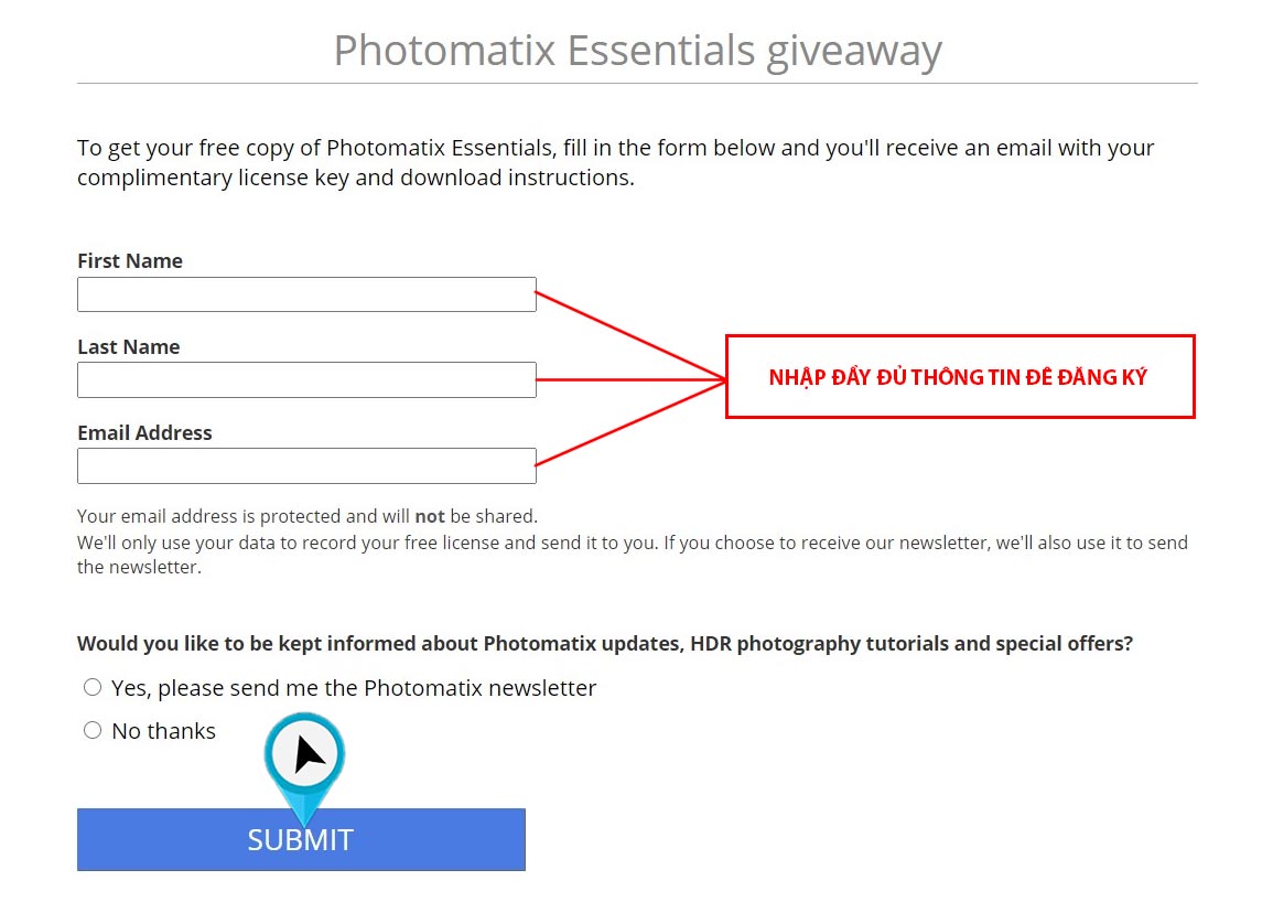 Nhanh tay nhận miễn
phí bản quyền Photomatix Essentials: phần mềm chỉnh sửa ảnh
HDR chuyên nghiệp trị giá 39.99 USD