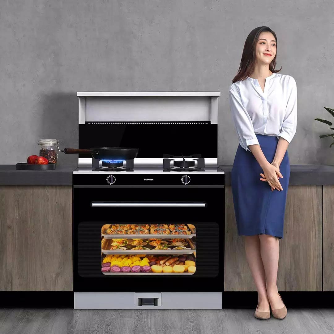 Xiaomi ra mắt bếp ga
tích hợp lò nướng: Dung tích 66 lít, hút khói áp suất âm,
giá 26 triệu đồng