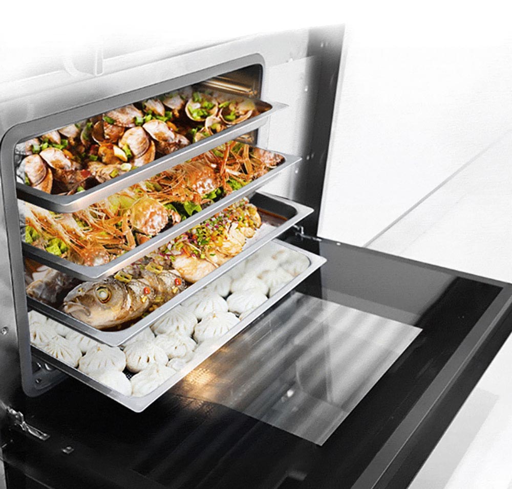 Xiaomi ra mắt bếp ga
tích hợp lò nướng: Dung tích 66 lít, hút khói áp suất âm,
giá 26 triệu đồng