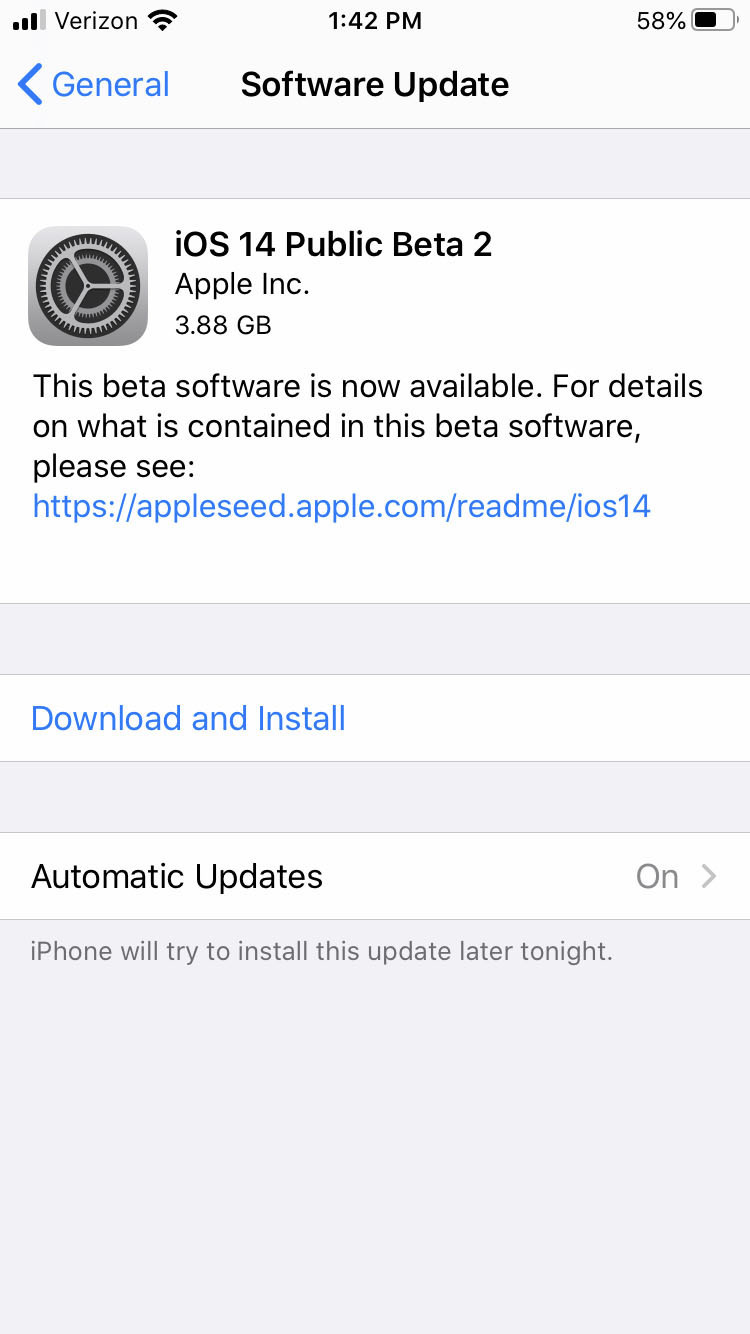 Apple ra mắt iOS 14
public beta cho tất cả người dùng, có thể tải về và cài đặt
ngay bây giờ