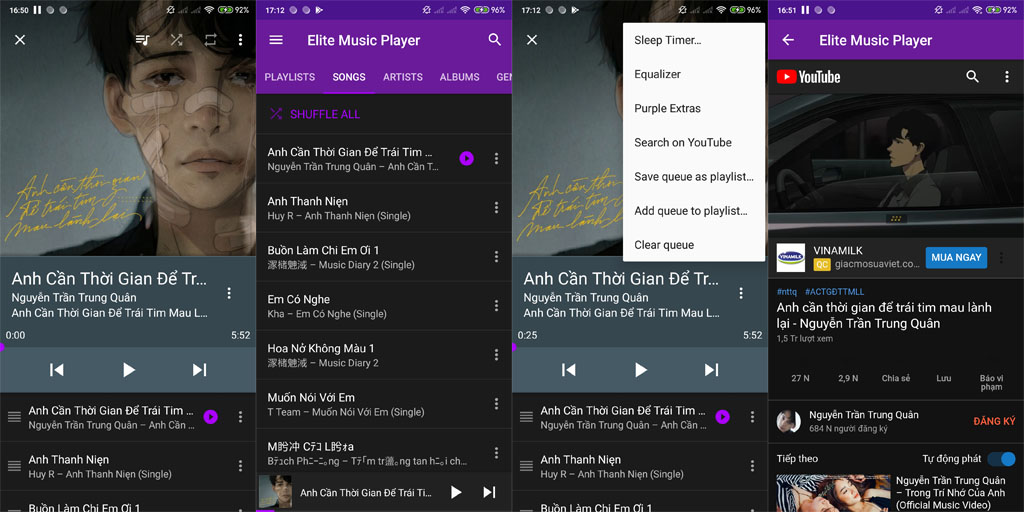 Nhanh tay tải miễn
phí Elite Music Player: trình phát nhạc trị giá 308.000đ
đang miễn phí trên Google Play Store