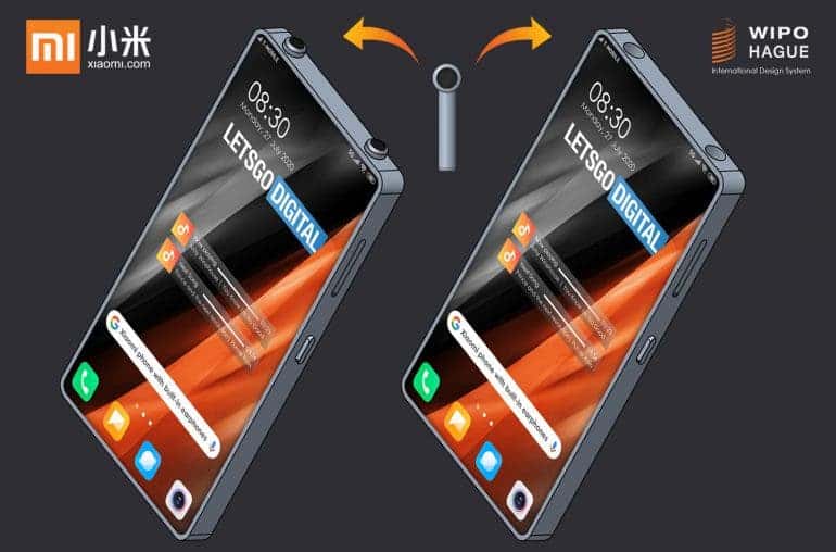 Xiaomi đăng ký bằng
sáng chế smartphone với tai nghe true wireless gắn bên trong
thân máy