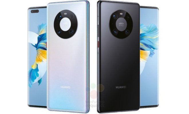 Huawei Mate 40 Pro lộ
ảnh render với cụm camera 4 camera hình tròn, chip Kirin
9000, sạc 65W