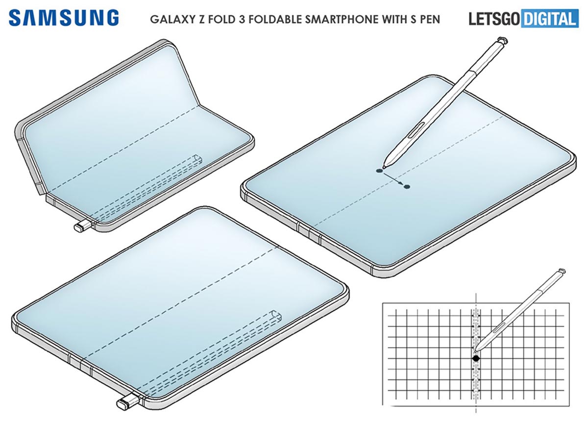 Thêm bằng chứng cho
thấy Galaxy Z Fold 3 sẽ được tích hợp bút S Pen